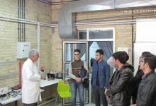 گزارش تصویری بازدید دانش آموزان پسر سال چهارم دوره دوم دبیرستان، از دانشگاه صنعتی شاهرود